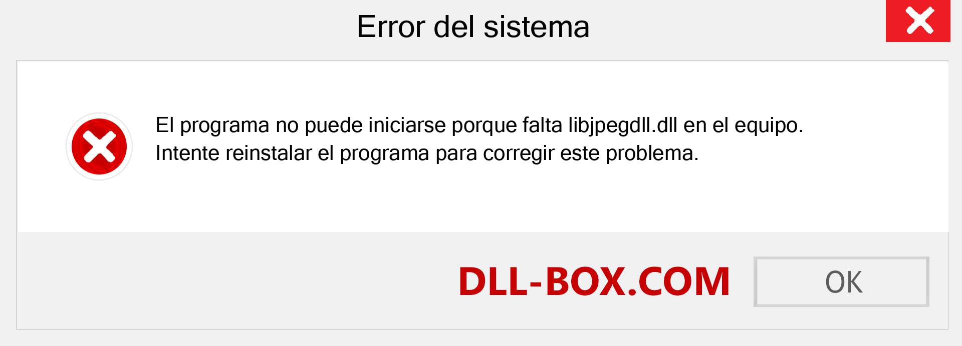 ¿Falta el archivo libjpegdll.dll ?. Descargar para Windows 7, 8, 10 - Corregir libjpegdll dll Missing Error en Windows, fotos, imágenes